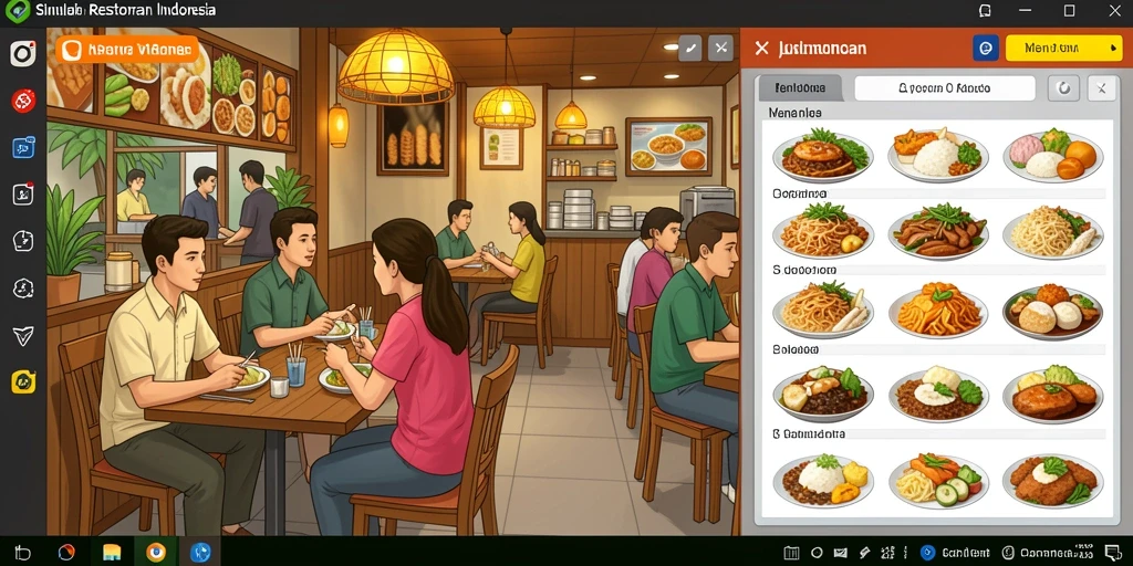 Antarmuka pengguna yang menarik dan mudah digunakan.