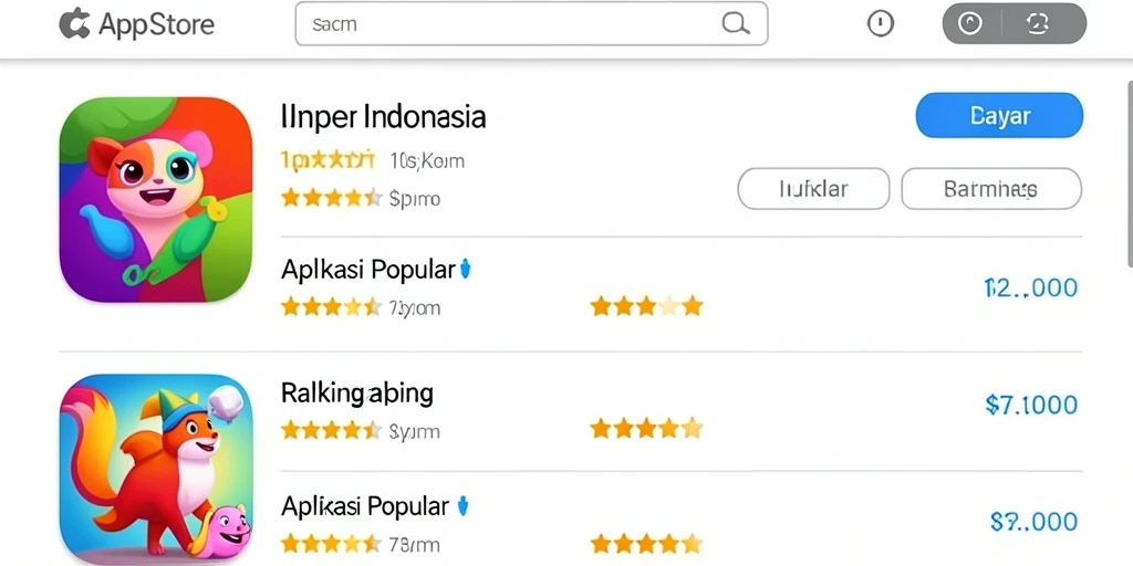 Tampilan antarmuka yang menarik dengan grafis yang menawan.