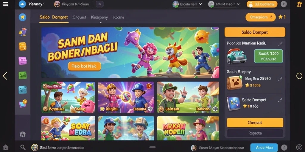 Tampilan antarmuka yang menarik dan mudah dinavigasi.