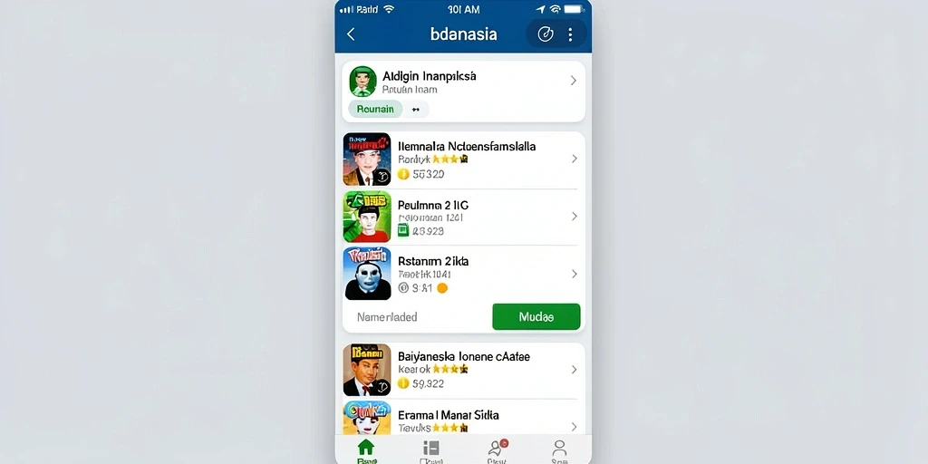 Tampilan antarmuka yang modern dan menarik.