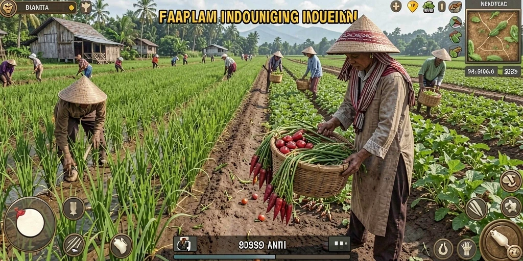 Tampilan menu utama yang intuitif dan menarik.