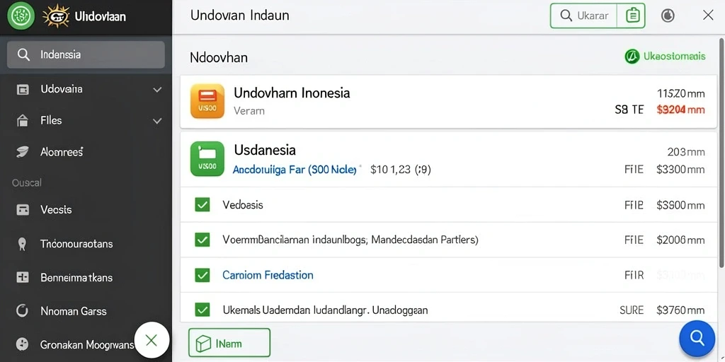 Tampilan antarmuka yang bersih dan mudah digunakan.
