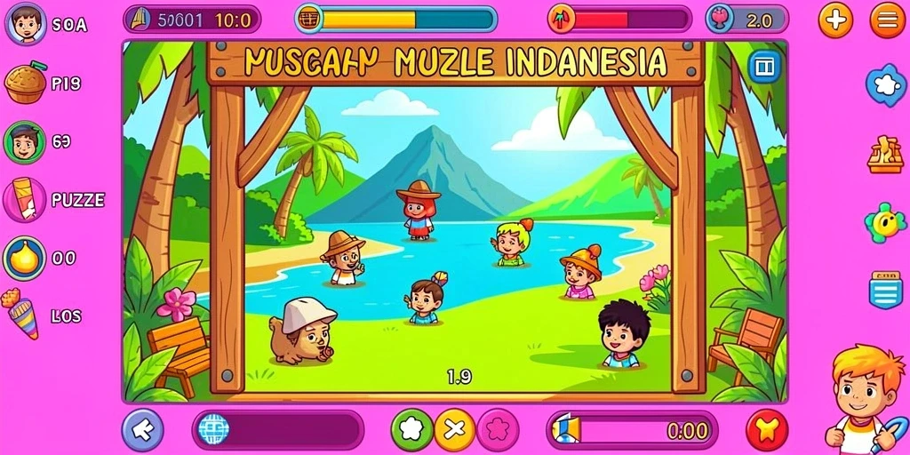 Tampilan antarmuka MANDALA77 yang menarik dan user-friendly.