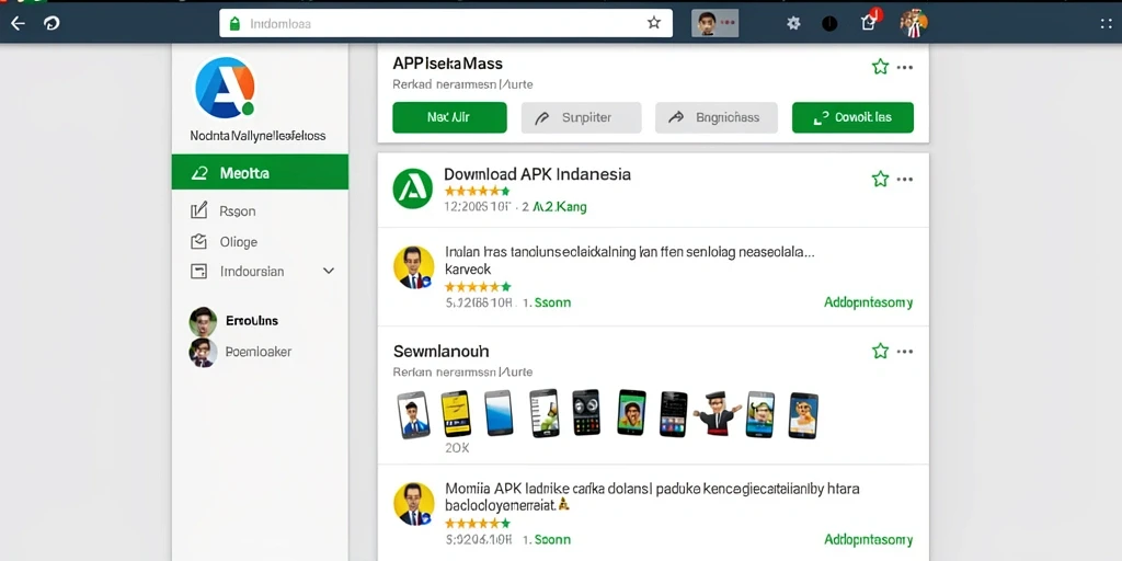 Tampilan antarmuka yang ramah pengguna dan menarik.